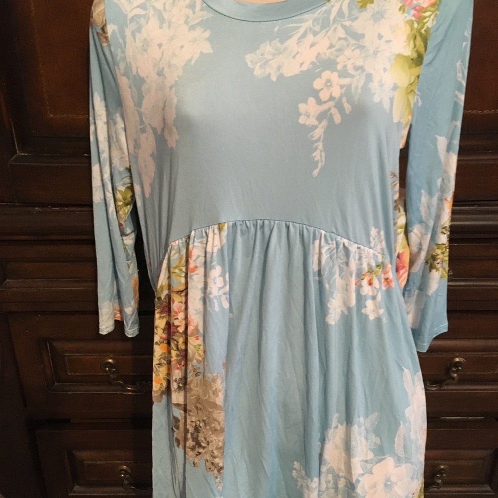 Mid length blue Blouse never worn